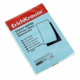 бумага с клеевым краем Erich Krause 50х75мм голубая